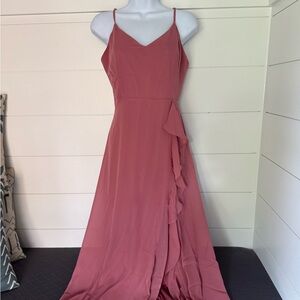 Birdy Grey Mauve Maxi Dress, Women’s S